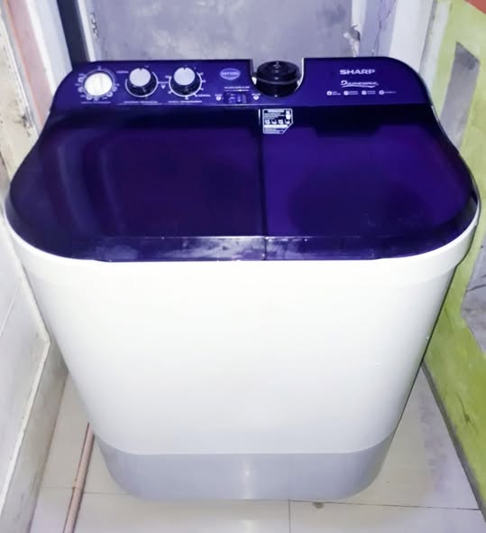 jual mesin cuci sharp dolpin