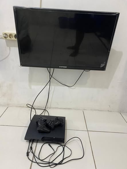 Jual ps3 slim dan tv expose
