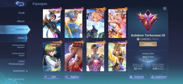 JUAL AKUN MOBILE LEGEND