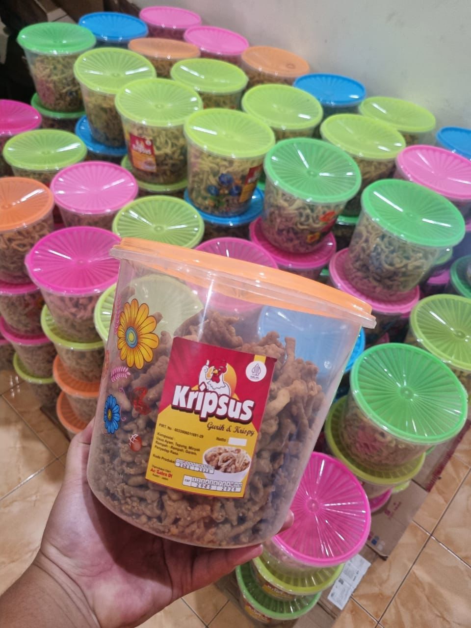 JUAL KRIPIK USUS VIRAL – GURIH, RENYAH & NAGIH! 🔥🍗