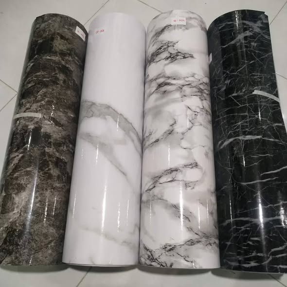 Jual  Stiker wallpaper glosy motif marmer