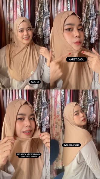 Jual jilbab malay layer