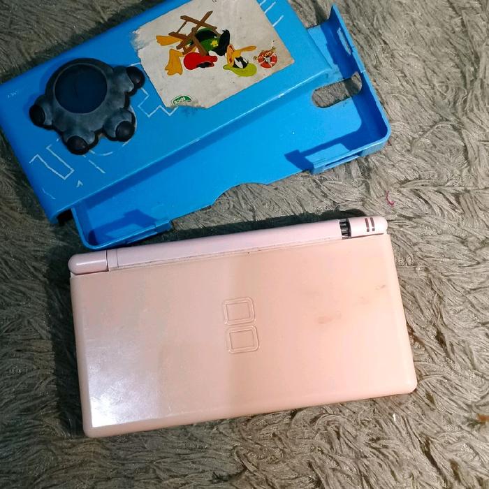 nintendo game ds lite pink