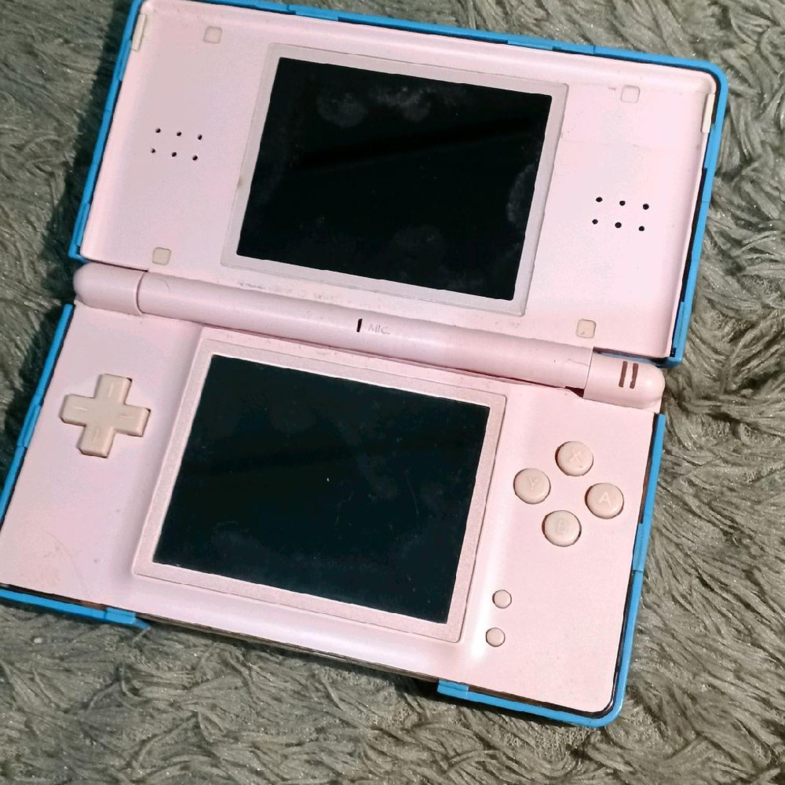 nintendo game ds lite pink