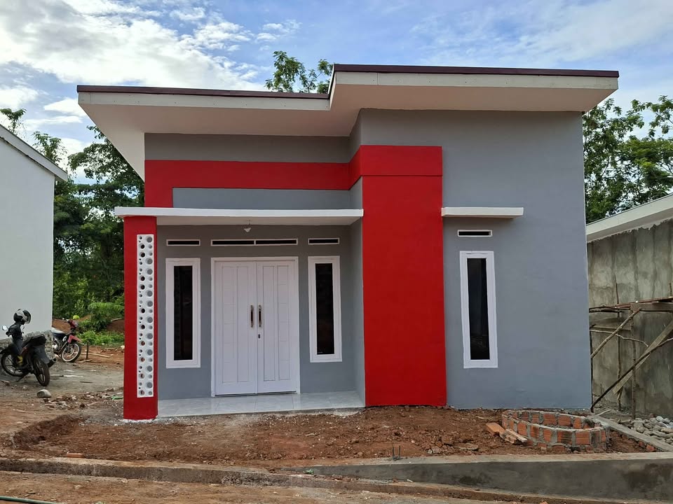 Rumah subsidi minimalis modern🏠