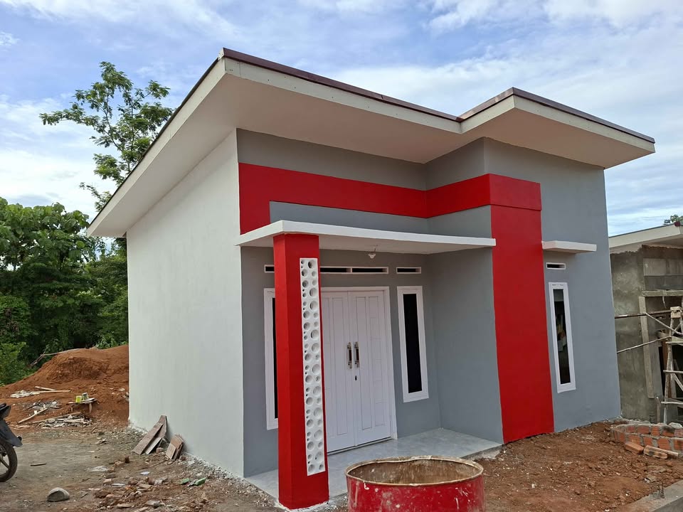 Rumah subsidi minimalis modern🏠