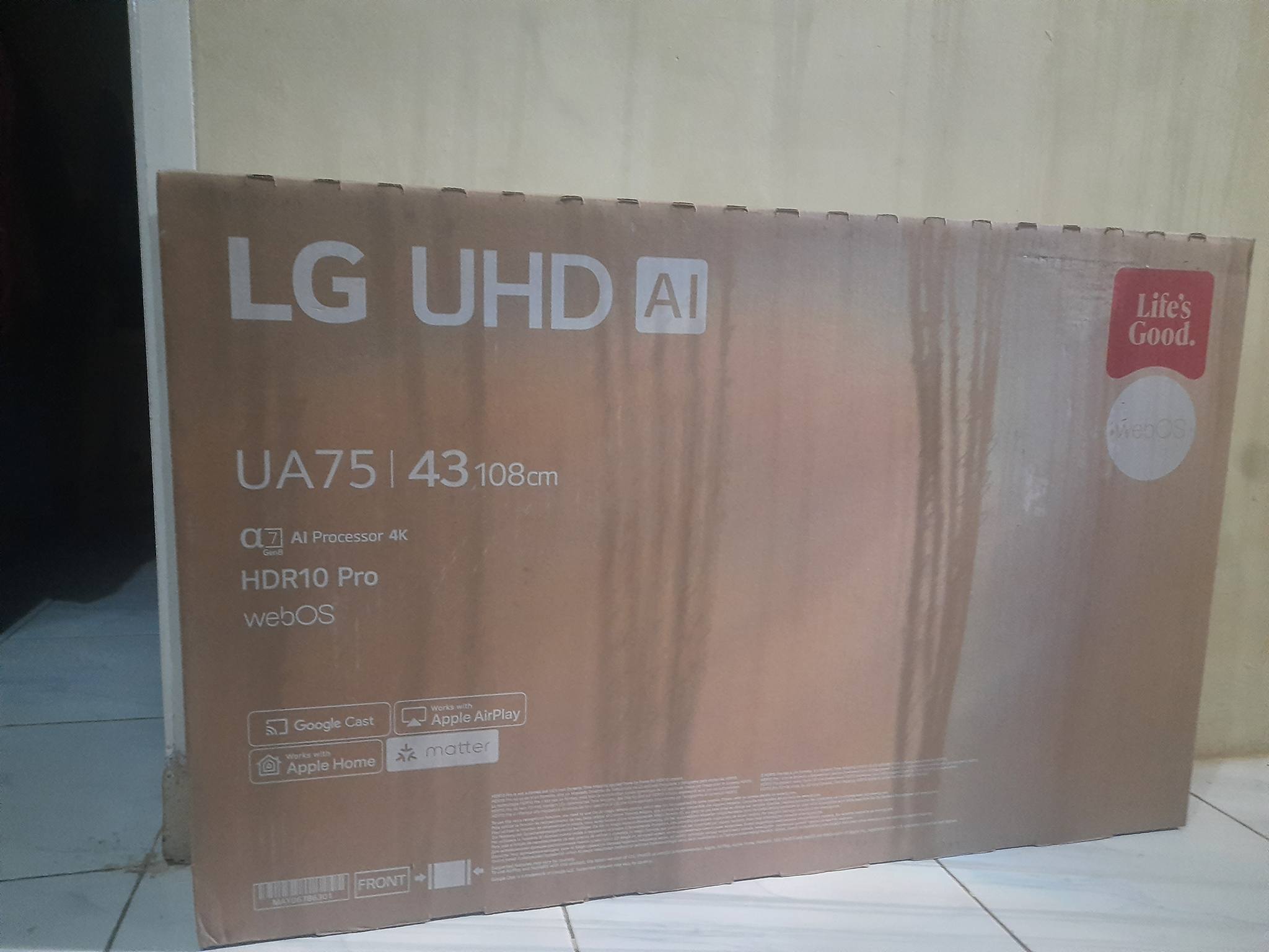 jual tv LG 43 inc