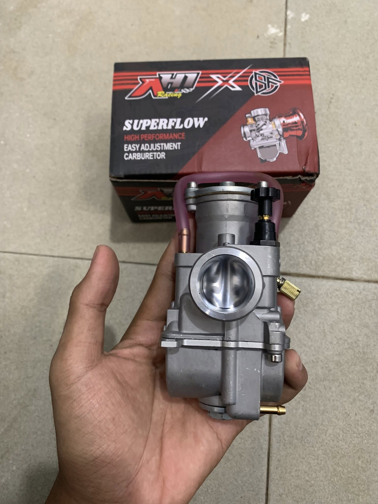 KARBURATOR RACING SUPERFLOW – TARIKAN NGACIR, TENAGA MAKSIMAL!