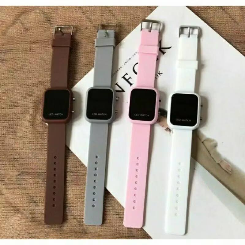 ⌚ JAM TANGAN LED MINIMALIS – SIMPLE, MODERN & KEKINIAN!
