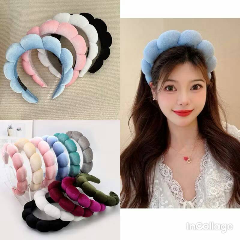 🌸 BANDO HIJAB/HAIRBAND KEKINIAN – LEMBUT, LUCU & SUPER STYLISH! 💖