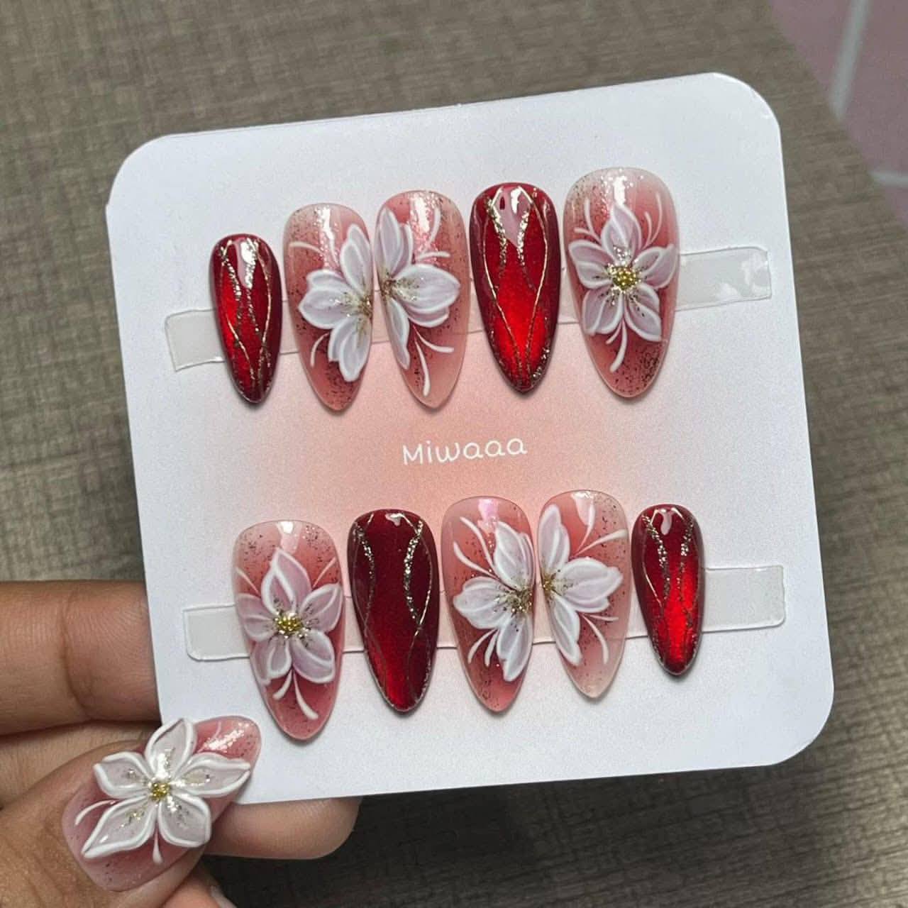 💅 NAIL ART PRESS ON PREMIUM – CANTIK INSTAN TANPA RIBET! ✨