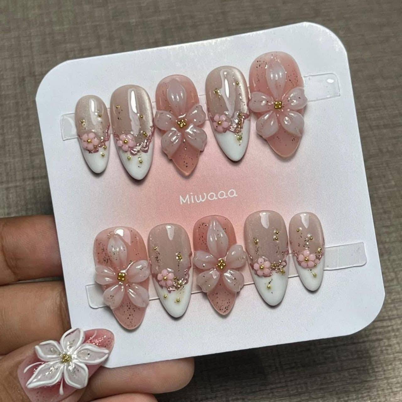 💅 NAIL ART PRESS ON PREMIUM – CANTIK INSTAN TANPA RIBET! ✨