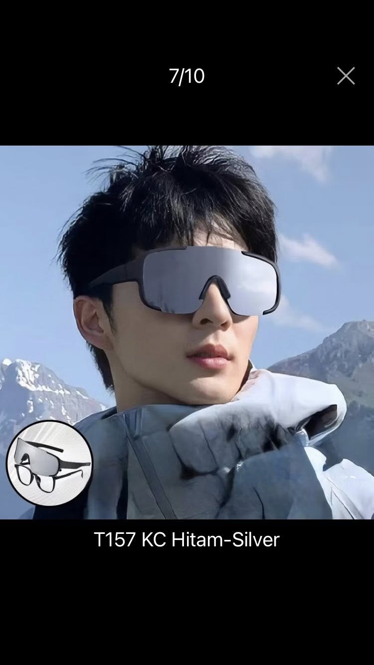 😎🔥 KACAMATA PREMIUM T157 – STYLE FUTURISTIK & SUPER KEREN! 🔥😎