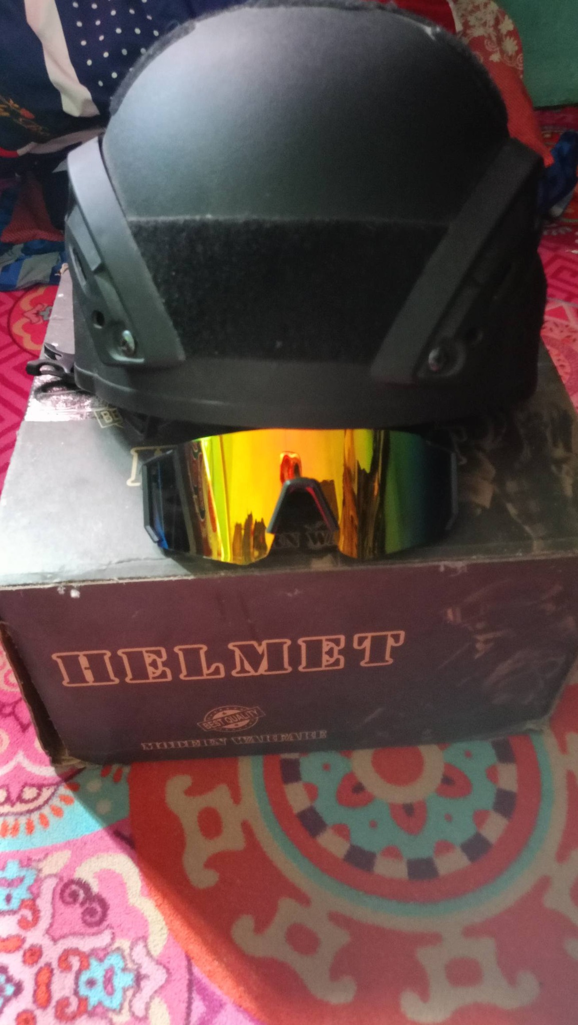 HELM TAKTIS PREMIUM – KEREN, AMAN & SIAP TEMANI RIDINGMU!
