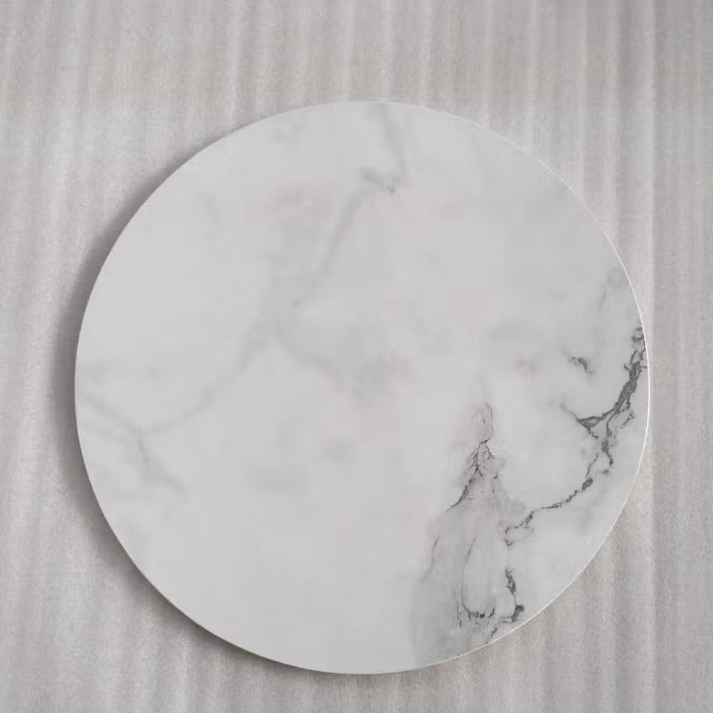 🔥 MEJA MARBLE BULAT MINIMALIS ELEGAN 🔥