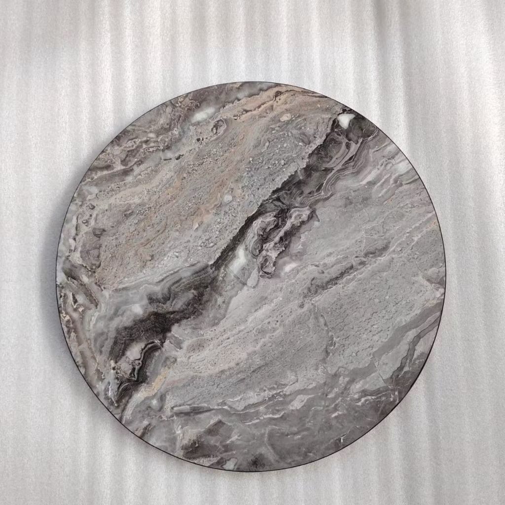 🔥 MEJA MARBLE BULAT MINIMALIS ELEGAN 🔥