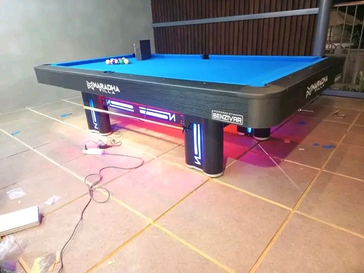 DIJUAL MEJA BILLIARD 9 FEET LED BARU – PETRUK PROMAX