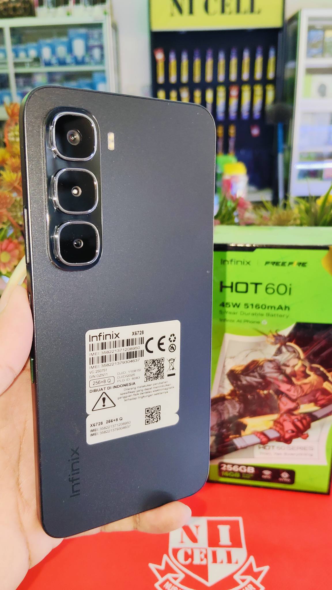 INFINIX HOT 60i – HP GAMING KENCANG, MEMORI BESAR, HARGA BERSAHABAT