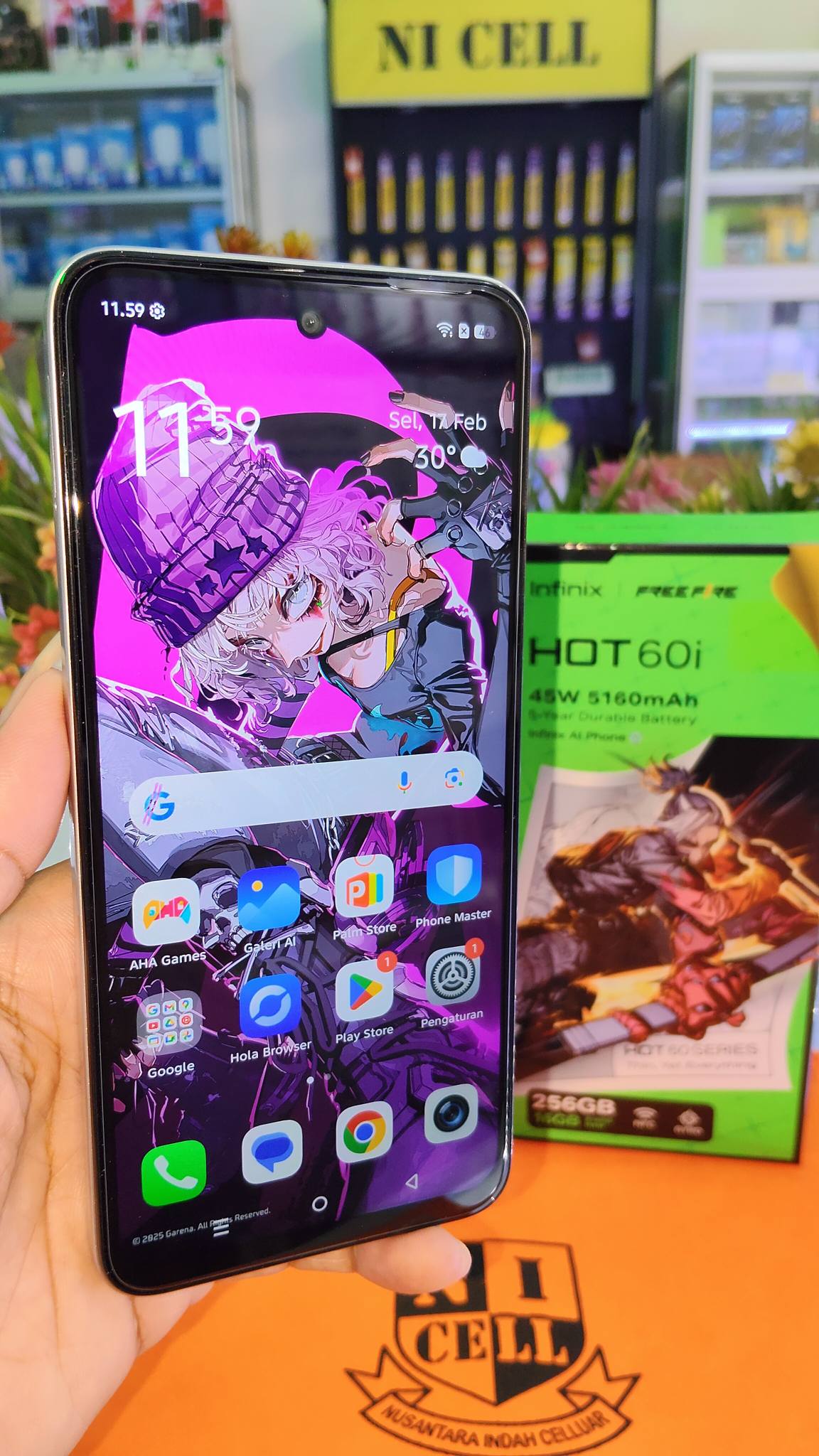 INFINIX HOT 60i – HP GAMING KENCANG, MEMORI BESAR, HARGA BERSAHABAT