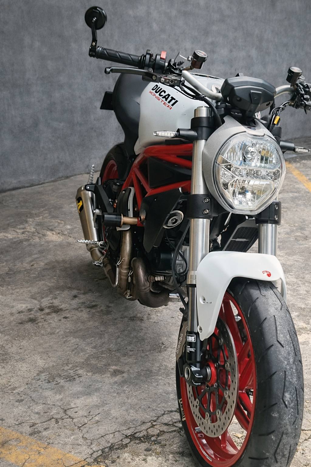 [RARE] Ducati Monster 797 White Doff Texture 2019 edition