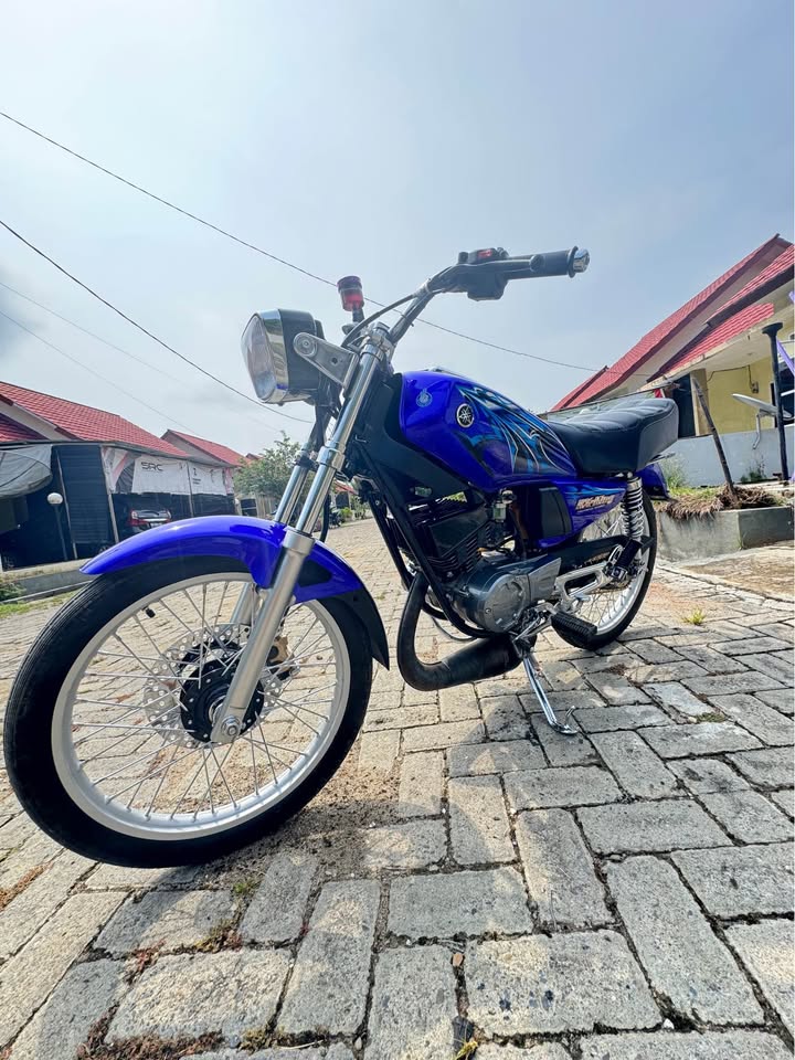 djual rx king 2004 asli biru