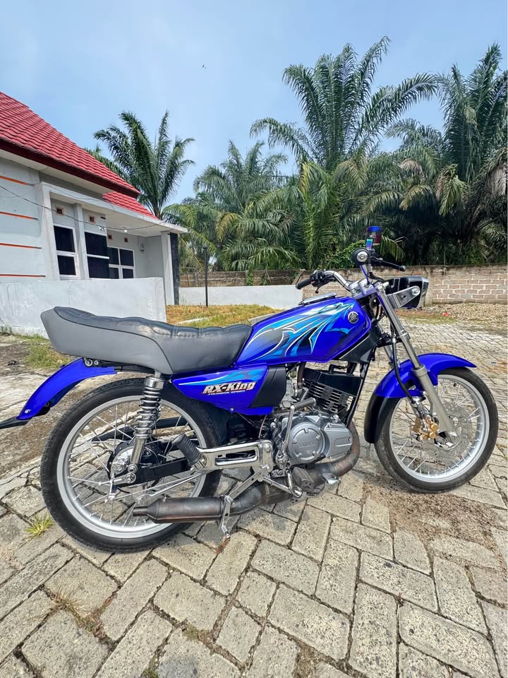 djual rx king 2004 asli biru