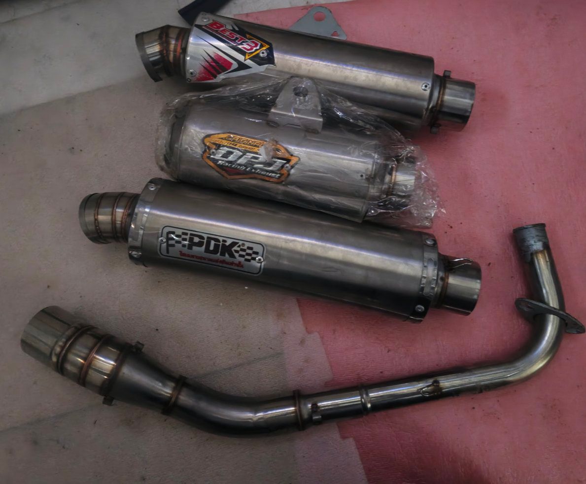 🔥 JUAL BELI KNALPOT RACING ALL MOTOR – SILINCER TINGGAL PILIH 🔥
