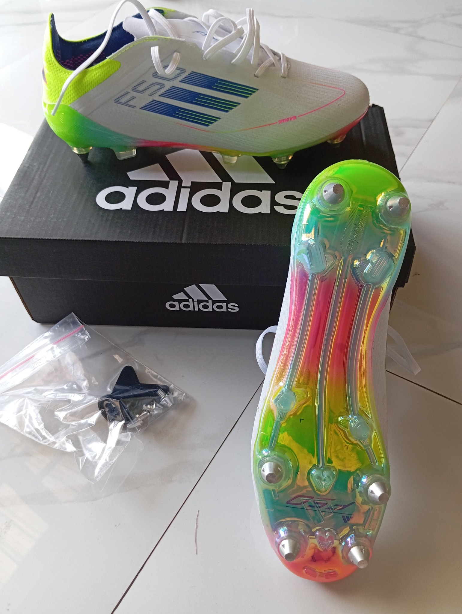Sepatu Bola Adidas F50 Pull Besi Original – Size 40🔥