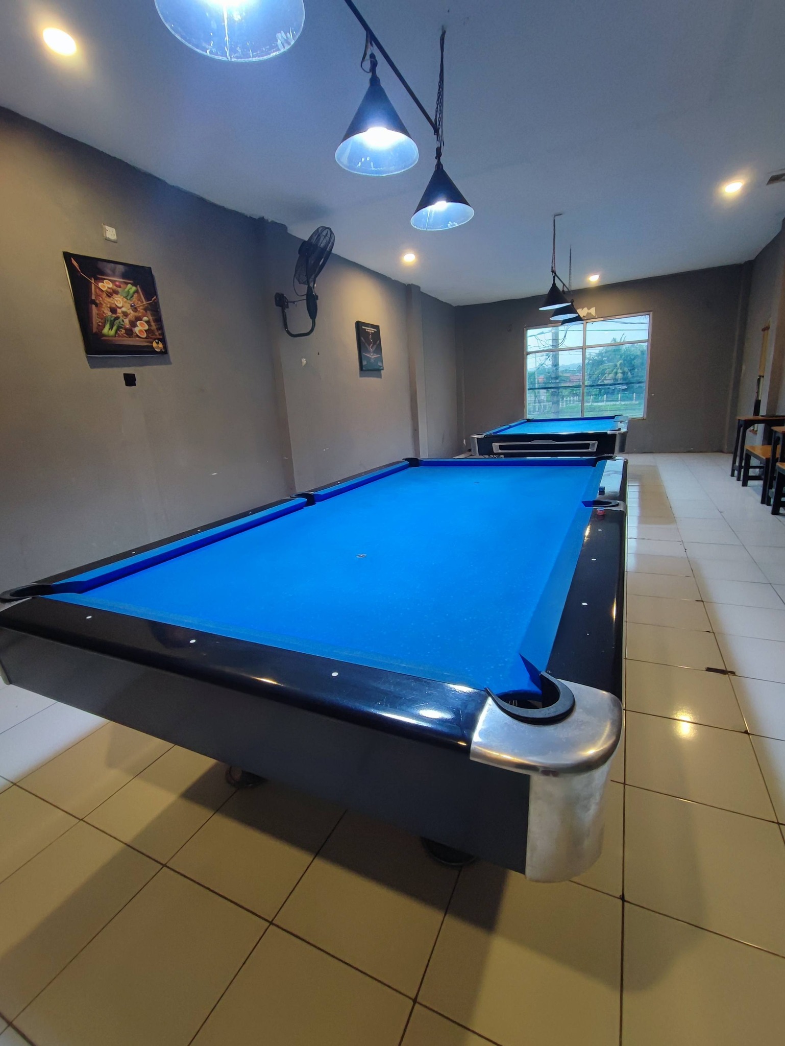 DIJUAL: 2 Unit Meja Billiard 9 Feet Merk Warkuda🔥