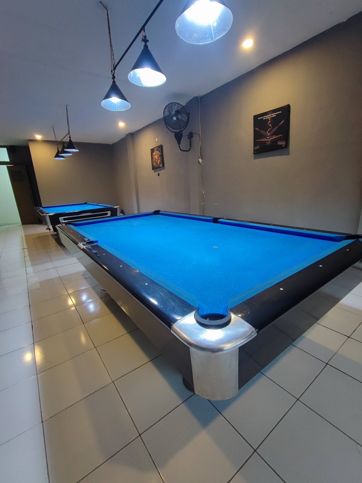 DIJUAL: 2 Unit Meja Billiard 9 Feet Merk Warkuda🔥