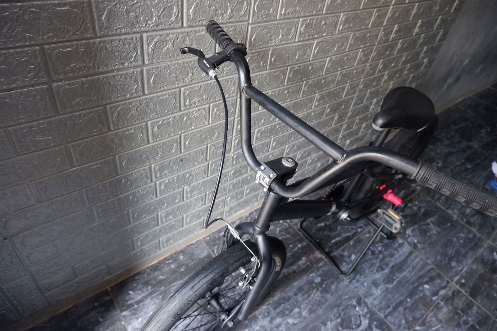 BMX 20” Full Hitam Doff – Ban Besar 2.40, Rem Torpedo, Siap Gowes!🚲