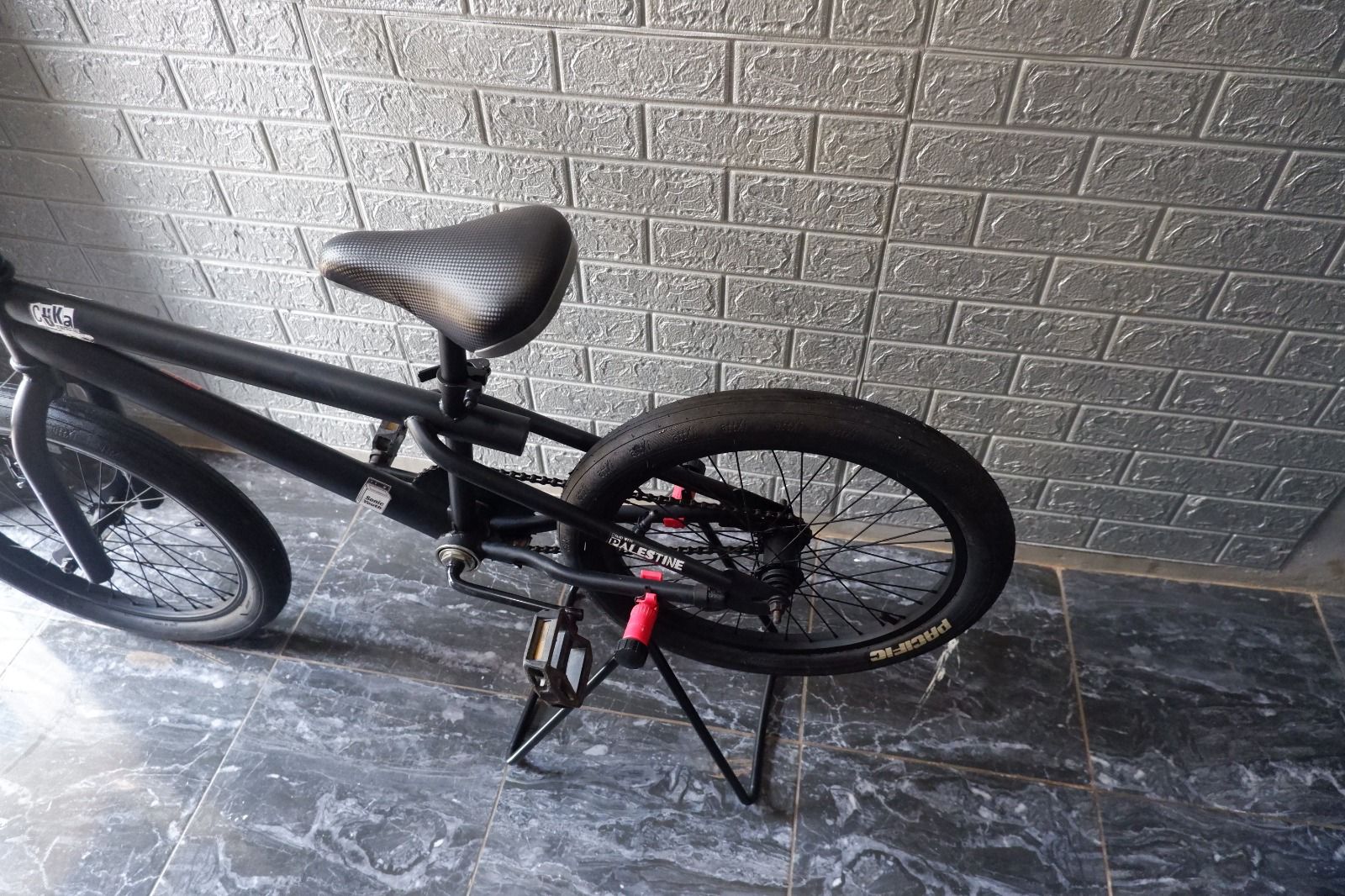 BMX 20” Full Hitam Doff – Ban Besar 2.40, Rem Torpedo, Siap Gowes!🚲