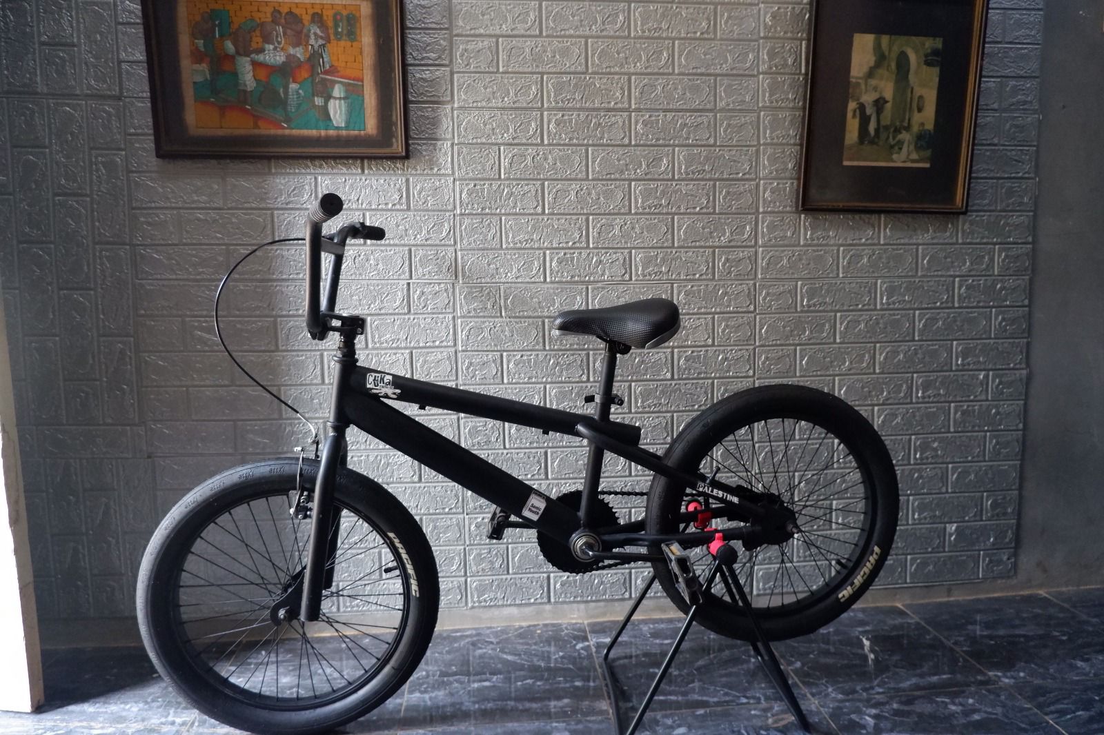 BMX 20” Full Hitam Doff – Ban Besar 2.40, Rem Torpedo, Siap Gowes!🚲
