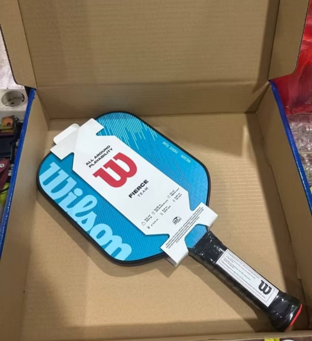 Wilson FIERCE PRO 13 / FIERCE TEAM Pickleball Paddle