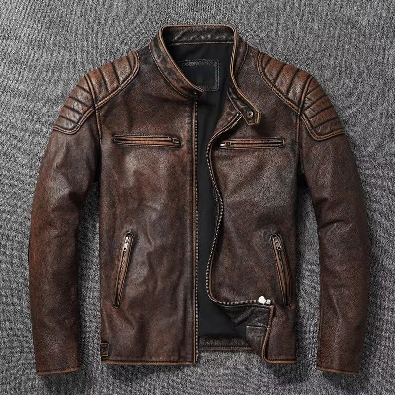 JAKET KULIT DOMBA ASLI GARUT – PREMIUM QUALITY, GAYA MASKULIN & ELEGAN 🔥