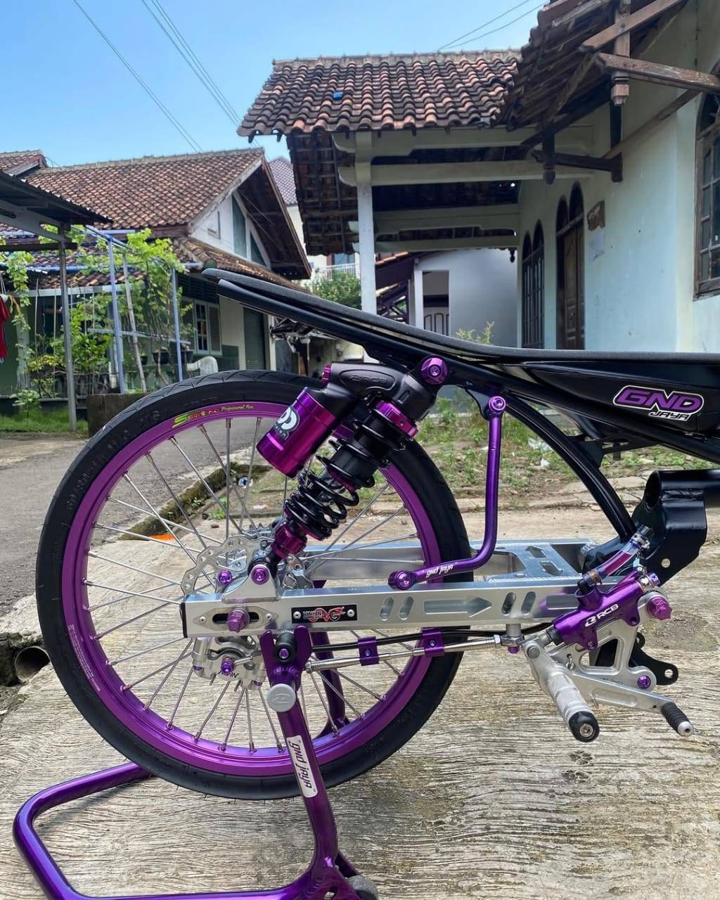 SLEEP ENGINE Custom Drag Style – Tinggal Naik Mesin 🦾 Siap Gas!