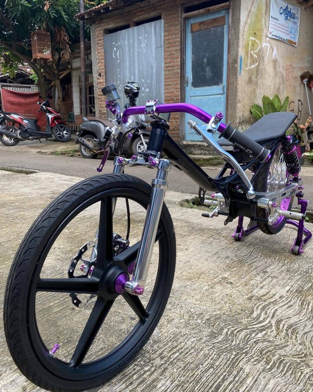 SLEEP ENGINE Custom Drag Style – Tinggal Naik Mesin 🦾 Siap Gas!