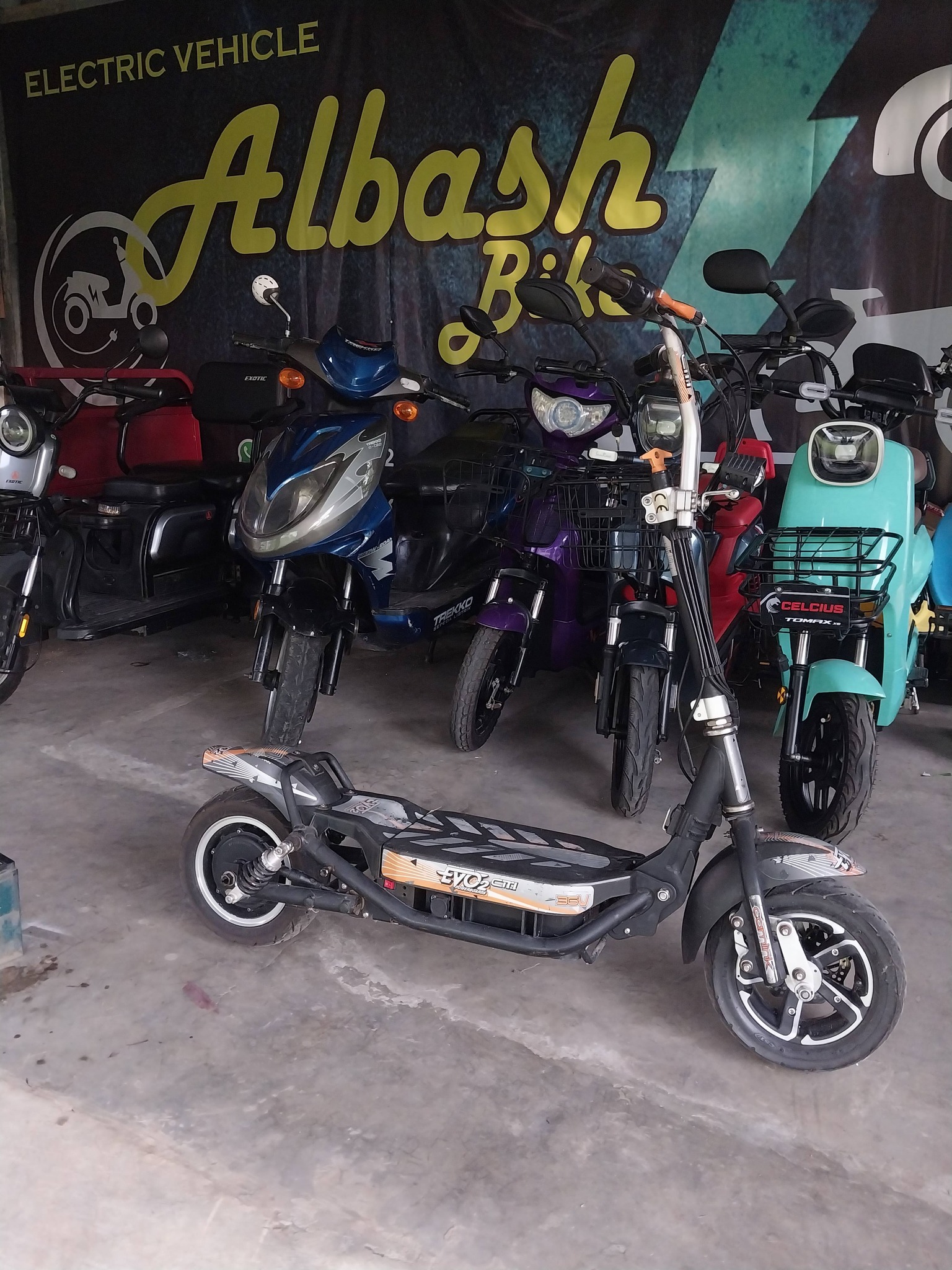Scooter Electric Evo2 Citi – Tenaga Besar, Siap Pakai! ⚡