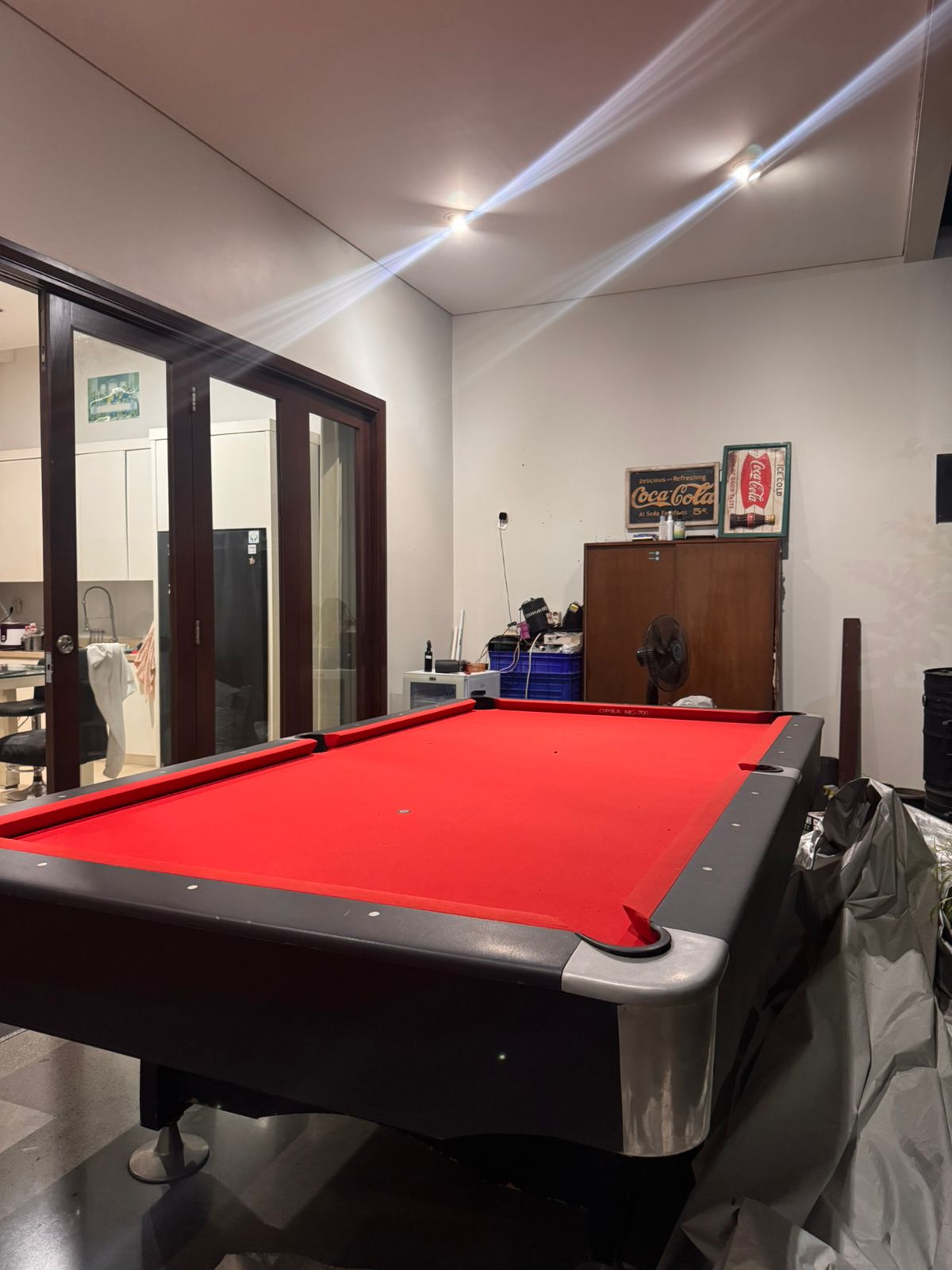 DIJUAL MEJA BILLIARD 9FT FULLSET – KONDISI SIAP MAIN, HARGA NEGO!