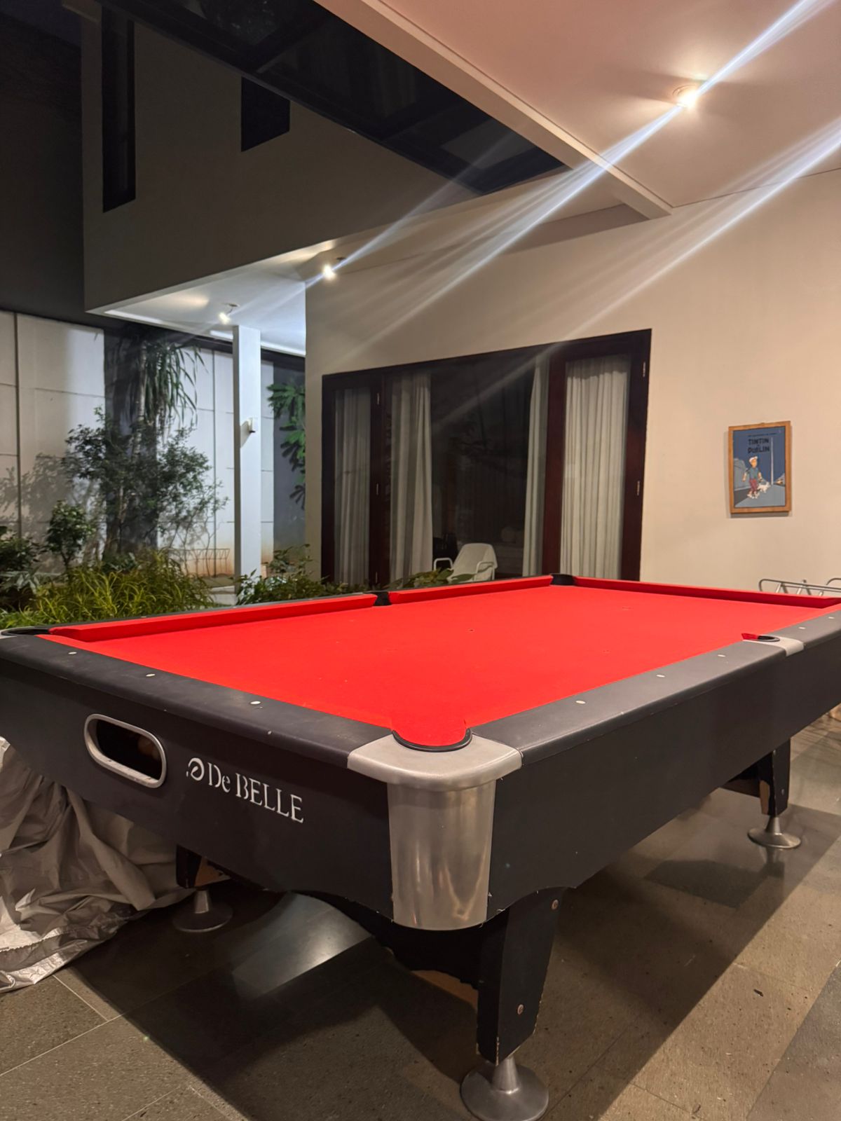 DIJUAL MEJA BILLIARD 9FT FULLSET – KONDISI SIAP MAIN, HARGA NEGO!