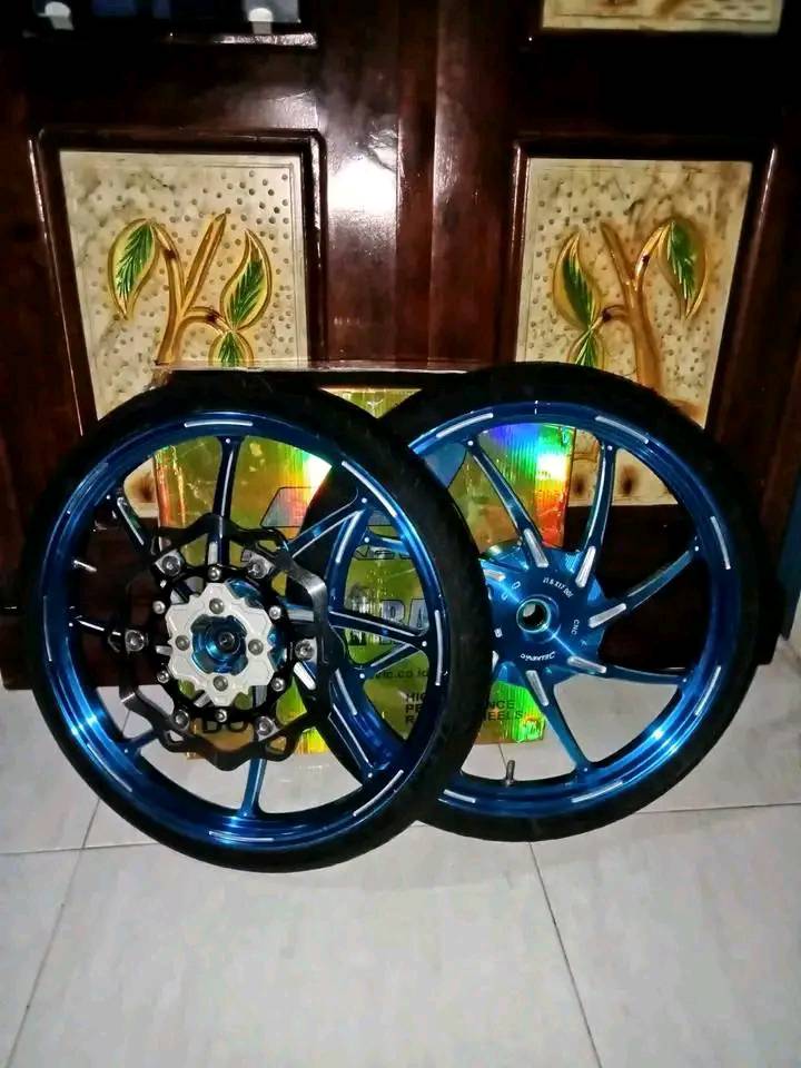 DIJUAL VELG RACING AK 55 RING 17 – TAMPILAN MOTOR MAKIN GAGAH!