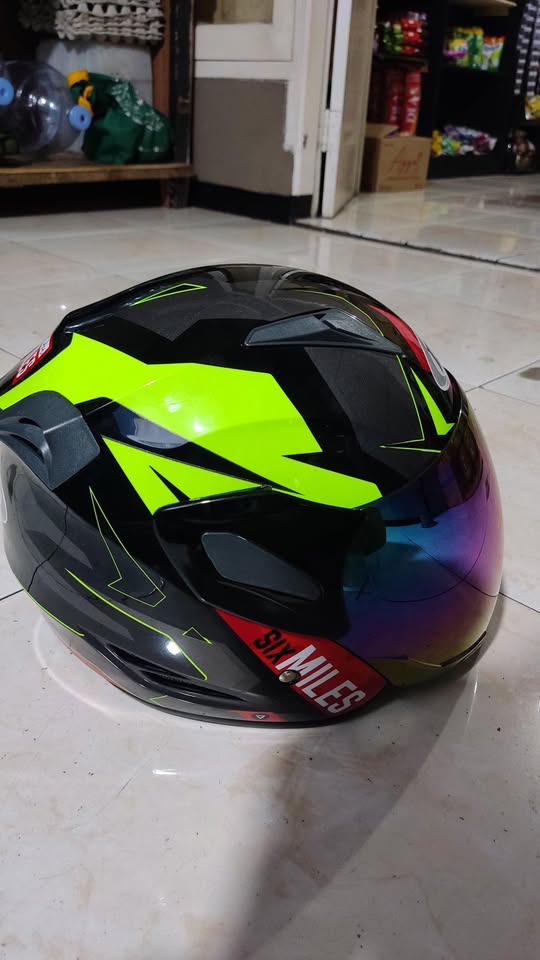 Dijual GM Helmet Size M Fit L – Nyaman Dipakai, Harga Nego🏍️