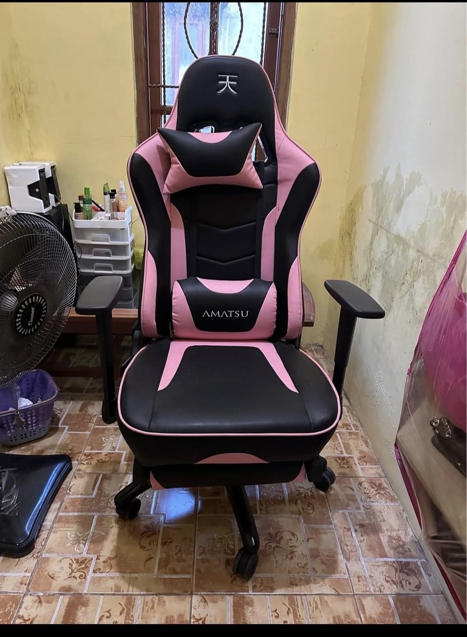 Dijual Kursi Gaming Amatsu Urania Original Informa – Like New, Mulus
