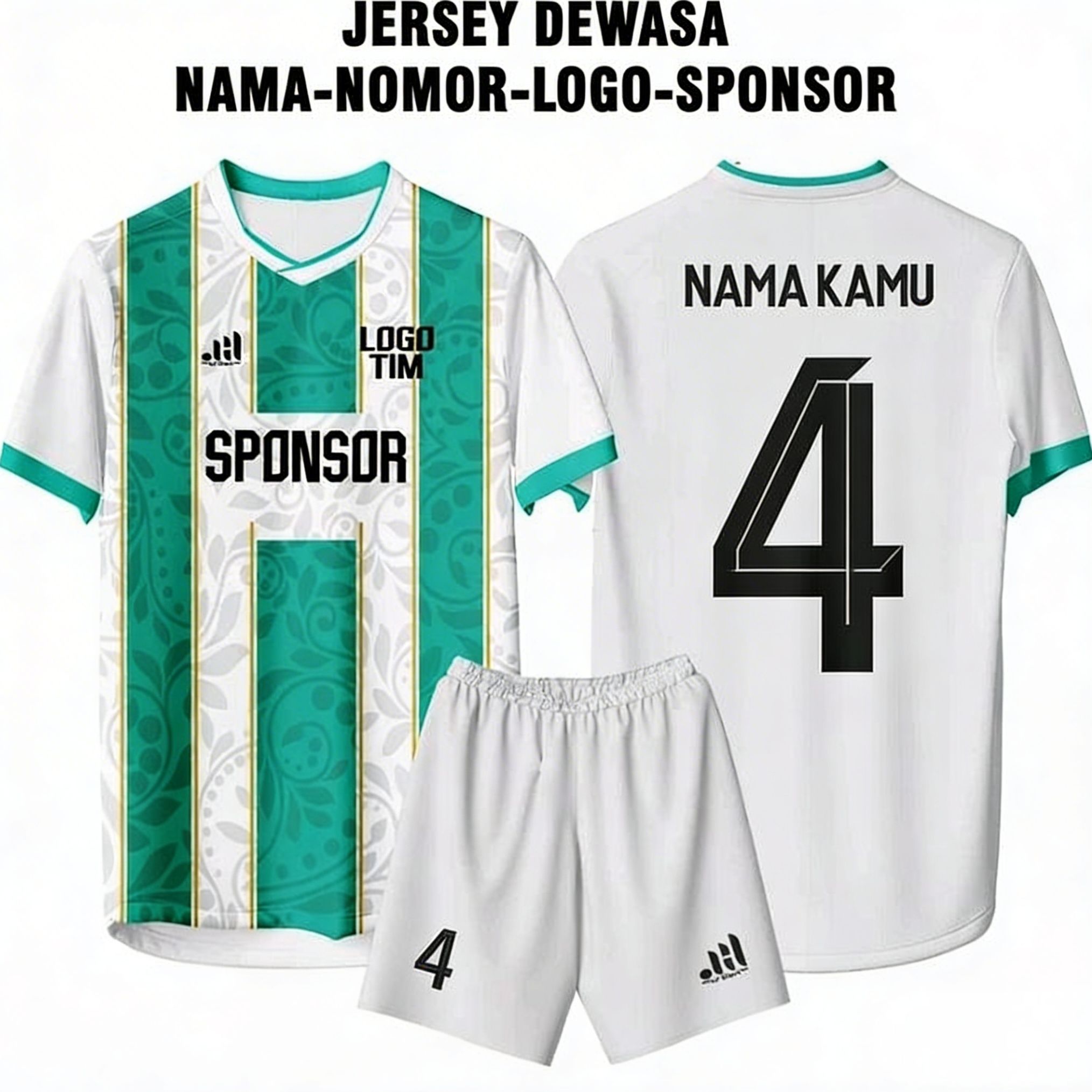READY SETELAN BAJU BOLA & FUTSAL DEWASA – BISA REQUEST NAMA