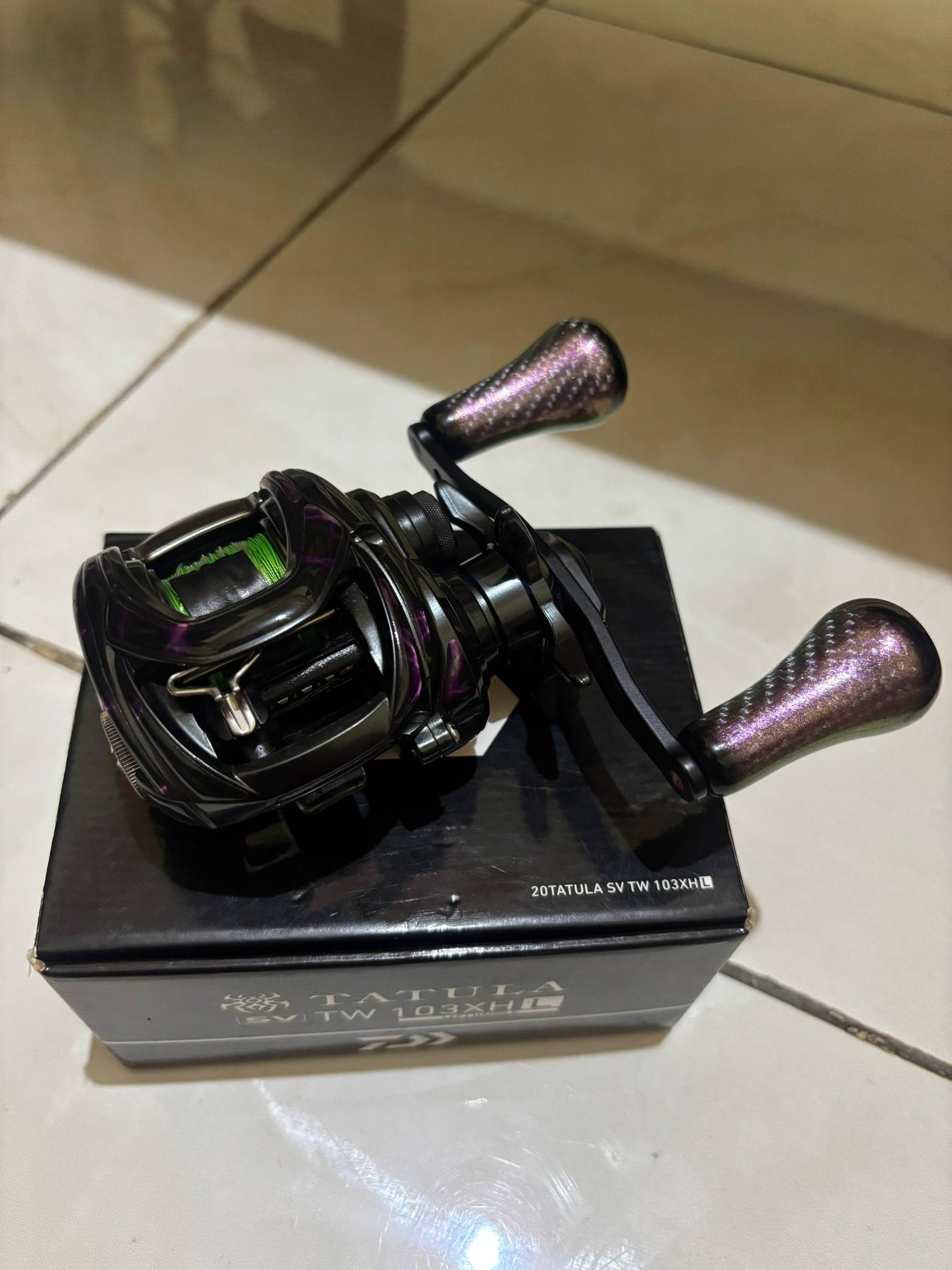 DIJUAL Daiwa Tatula SV TW 103XHL Rasio 8 – Full Custom Siap Tempur! 🔥