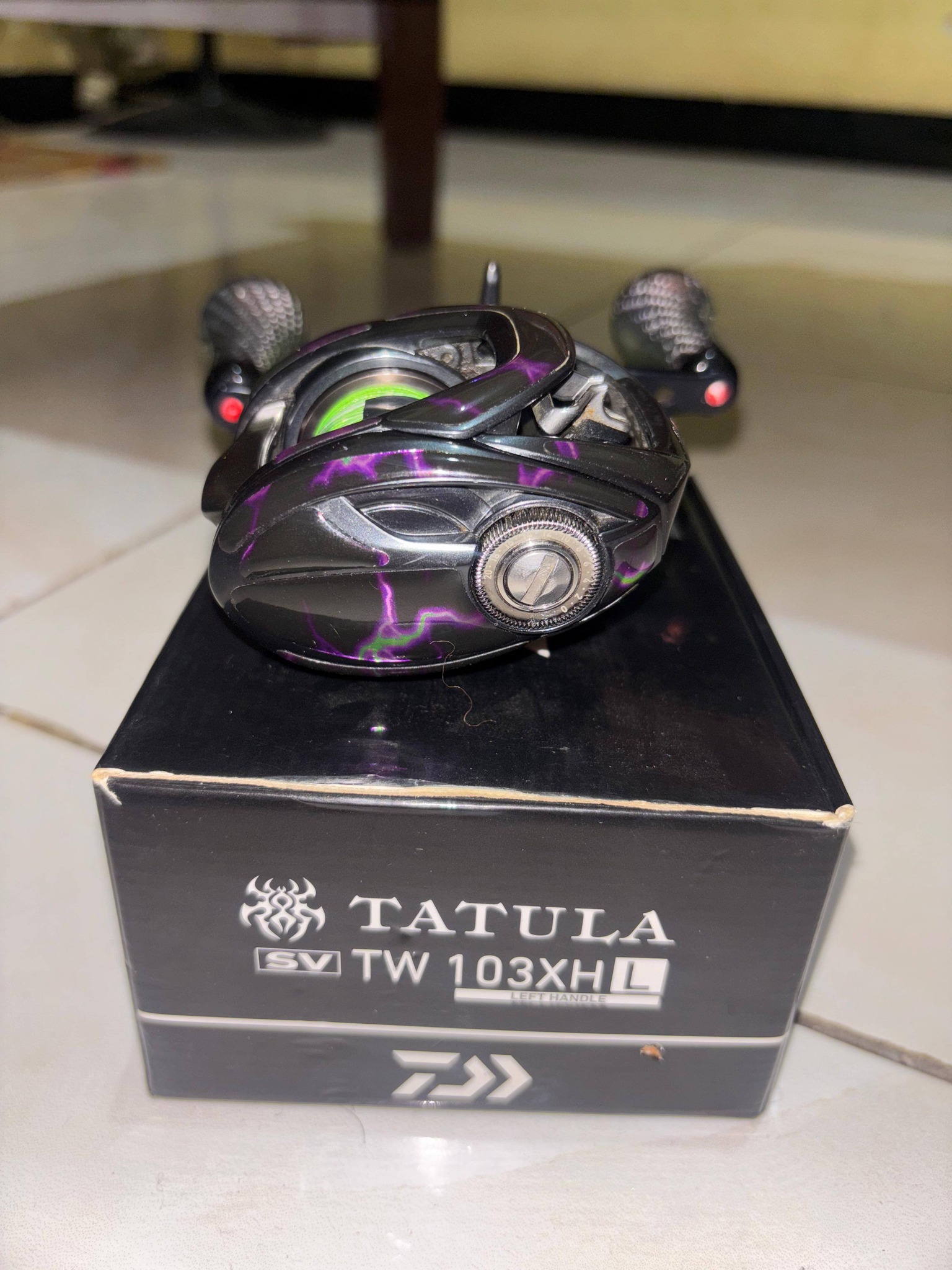 DIJUAL Daiwa Tatula SV TW 103XHL Rasio 8 – Full Custom Siap Tempur! 🔥