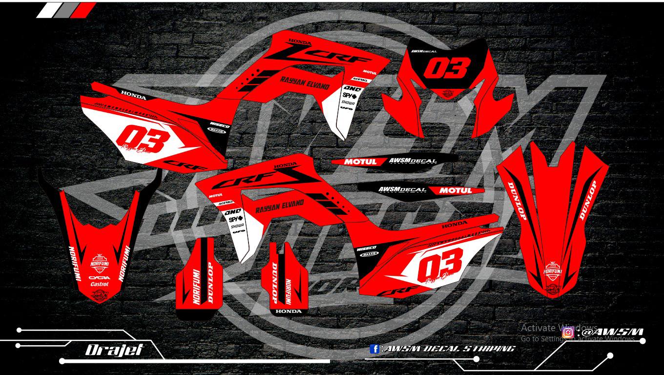 JUAL DECAL & STRIPING CUSTOM – FREE ONGKIR PROVINSI JAWA! 🔥