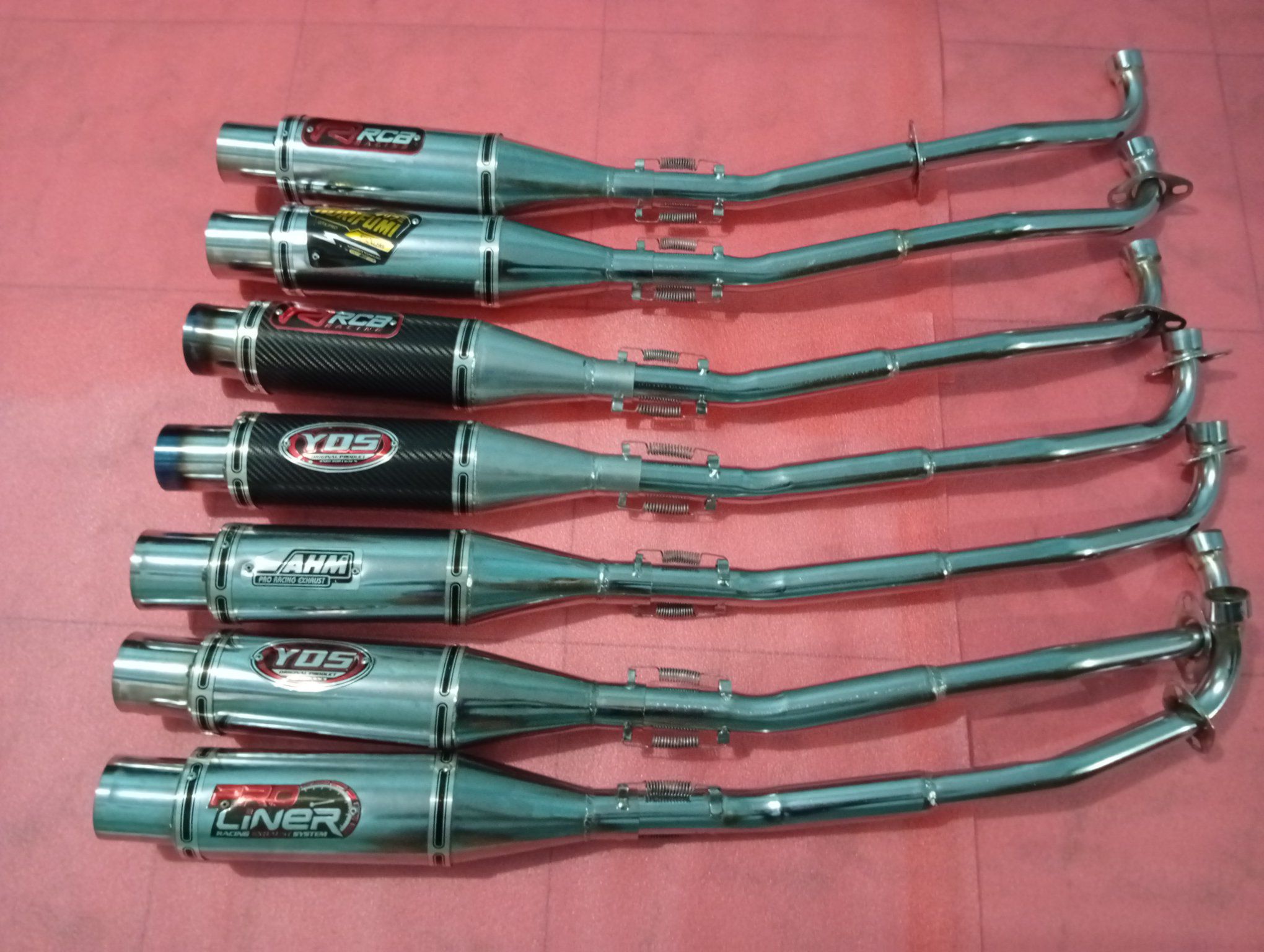 READY KNALPOT & LEHERAN SEMUA MOTOR – LENGKAP & BERKUALITAS 🔥