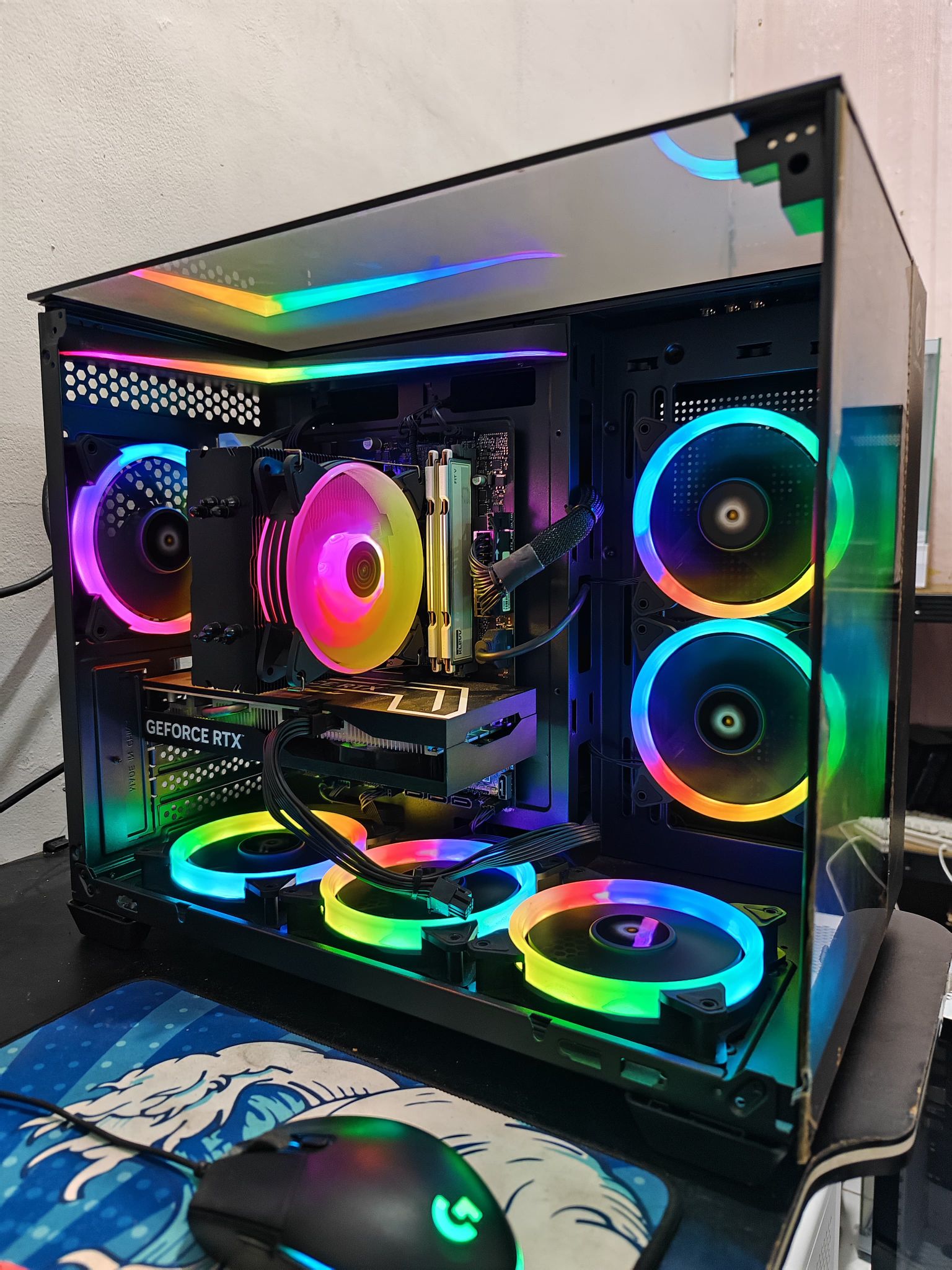 PC GAMING / WORKSTATION KENCANG INTEL i5 13500 + RTX 4060 | RAM 32GB | NVMe Gen4