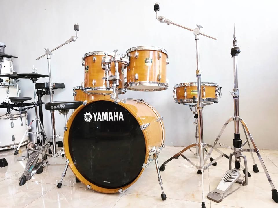 DIJUAL! Yamaha Stage Custom Advantage 5pcs – Like New, Siap Gas! 🥁